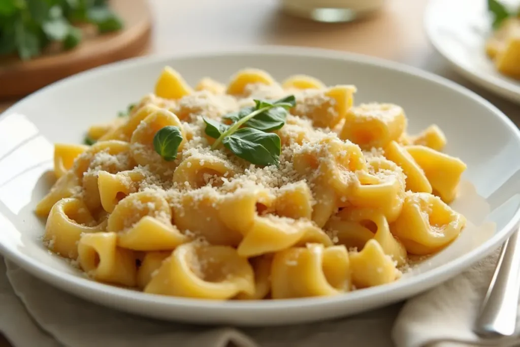 Creamy Olive Garden bow tie pasta dish