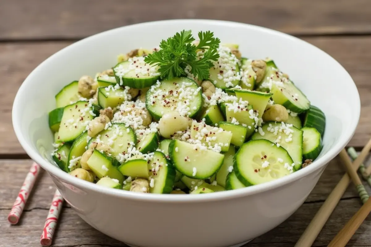 Logan's Japanese Cucumber Salad