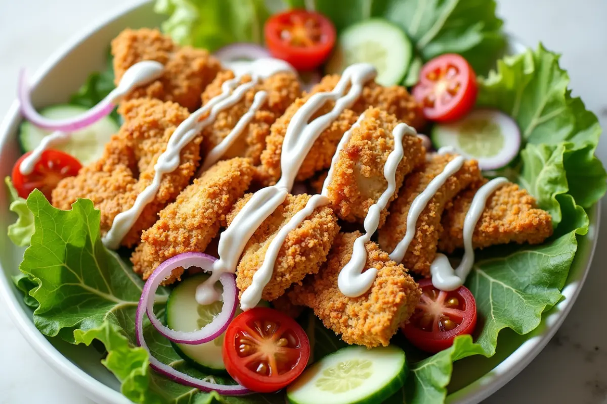 Fried Chicken Salad