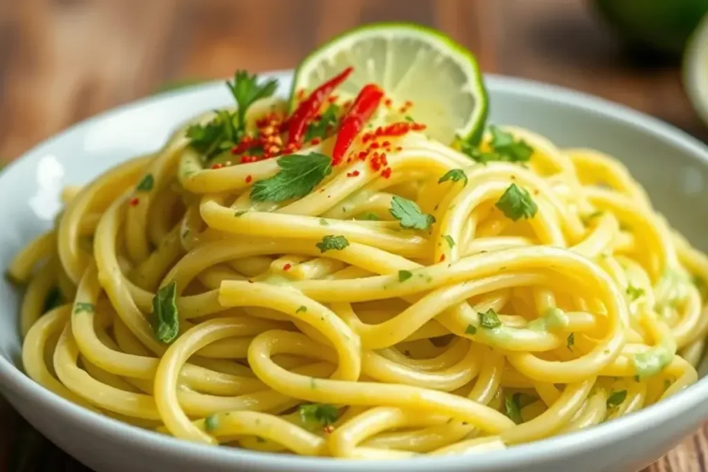 Pasta with Lime: Zesty & Easy Recipe